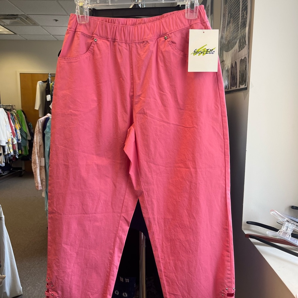 Onque Casuals Pink Pants Relaxed Fit